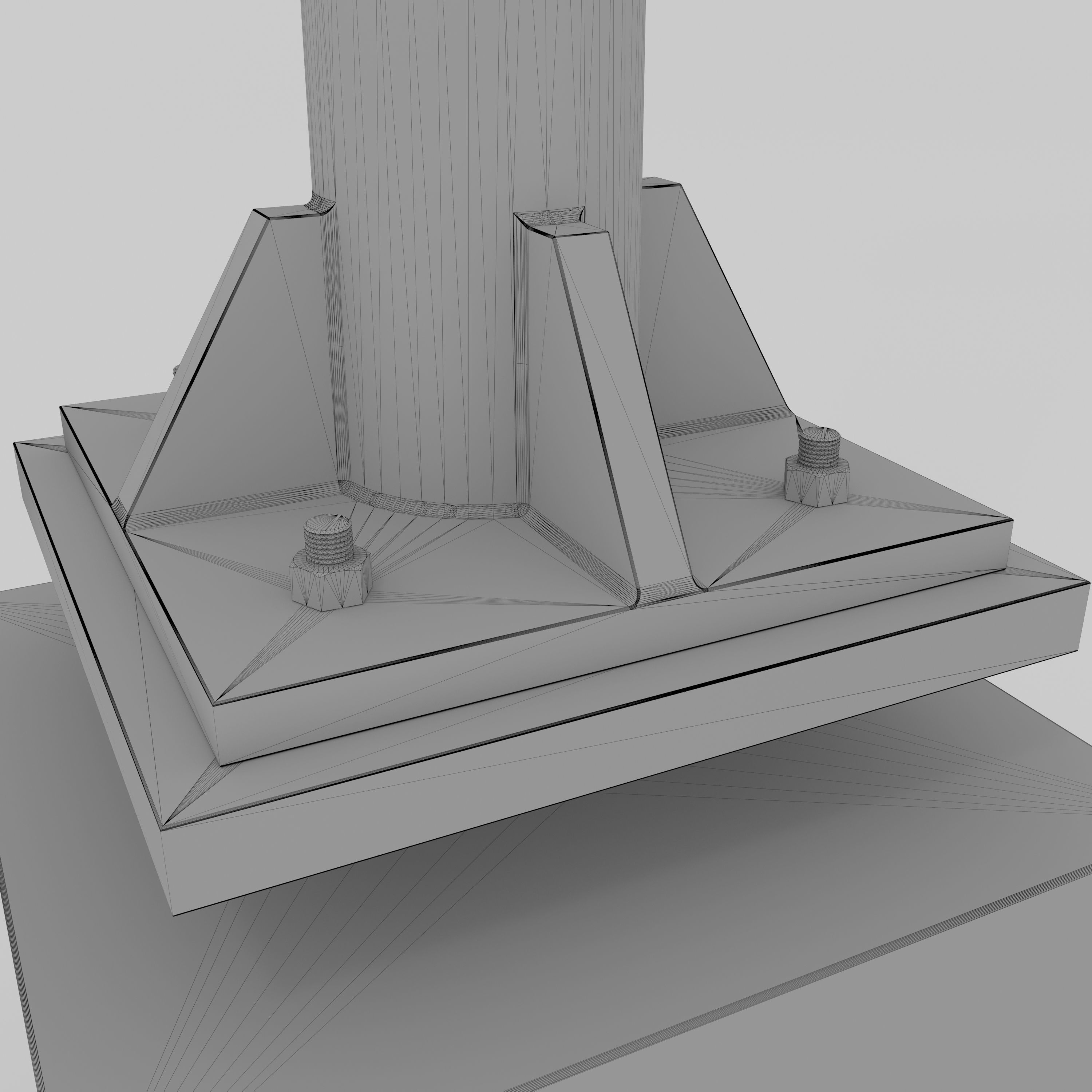 Standard Streetlight 3D model_15