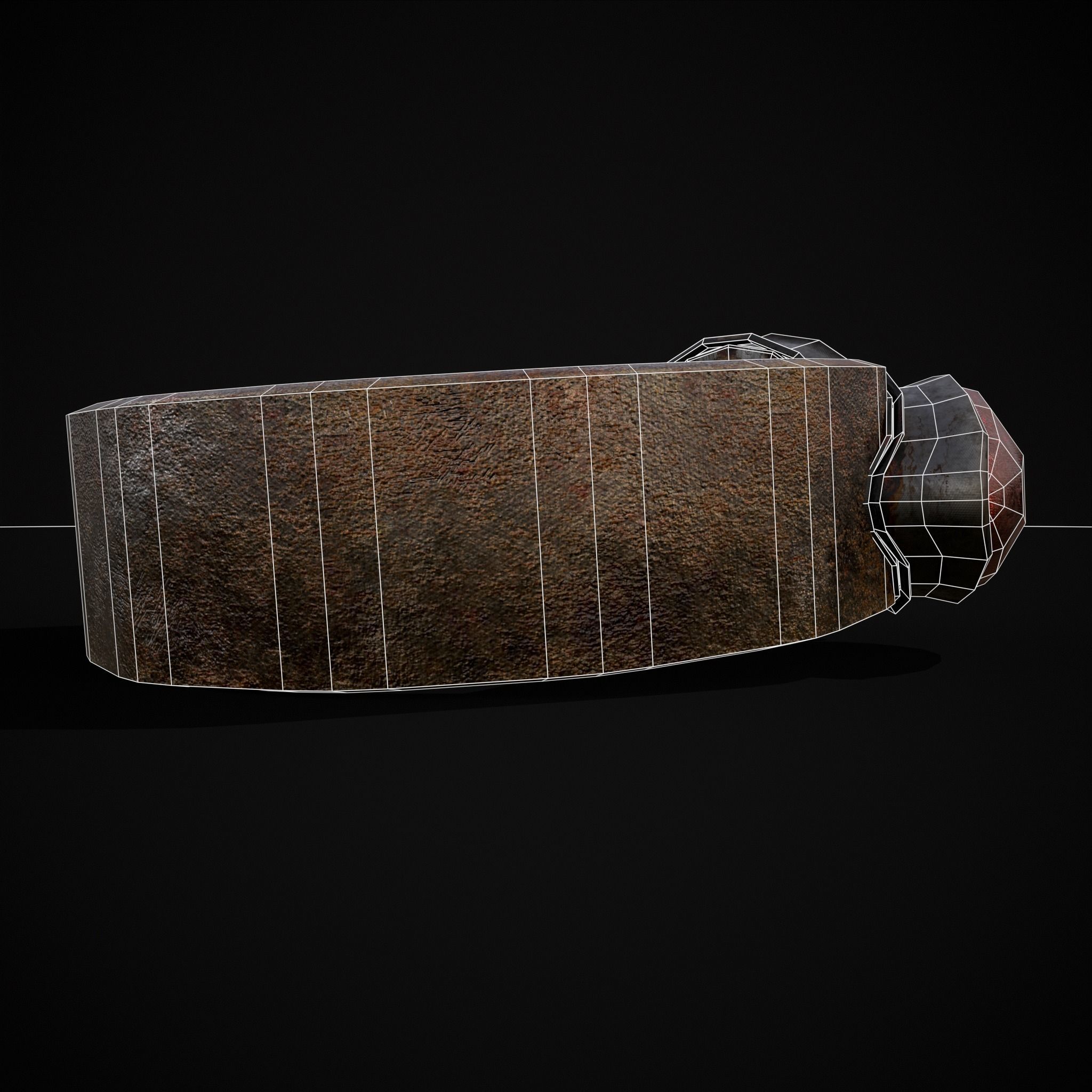 Medieval Ring Free low-poly 3D model_12