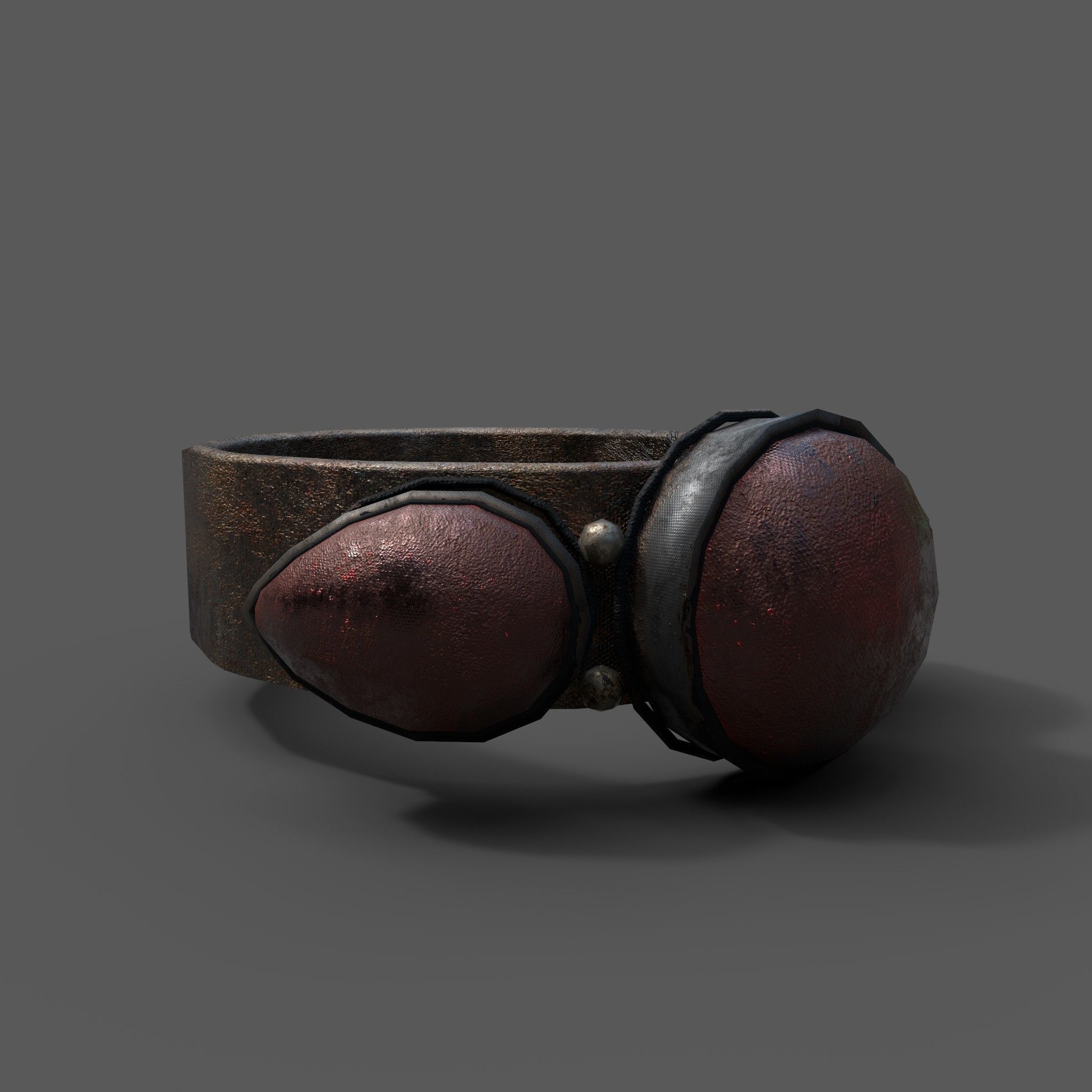 Medieval Ring Free low-poly 3D model_33