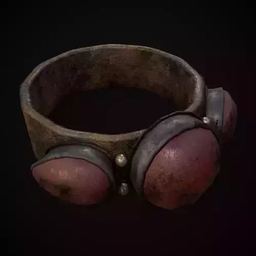 Medieval Ring Free low-poly 3D model