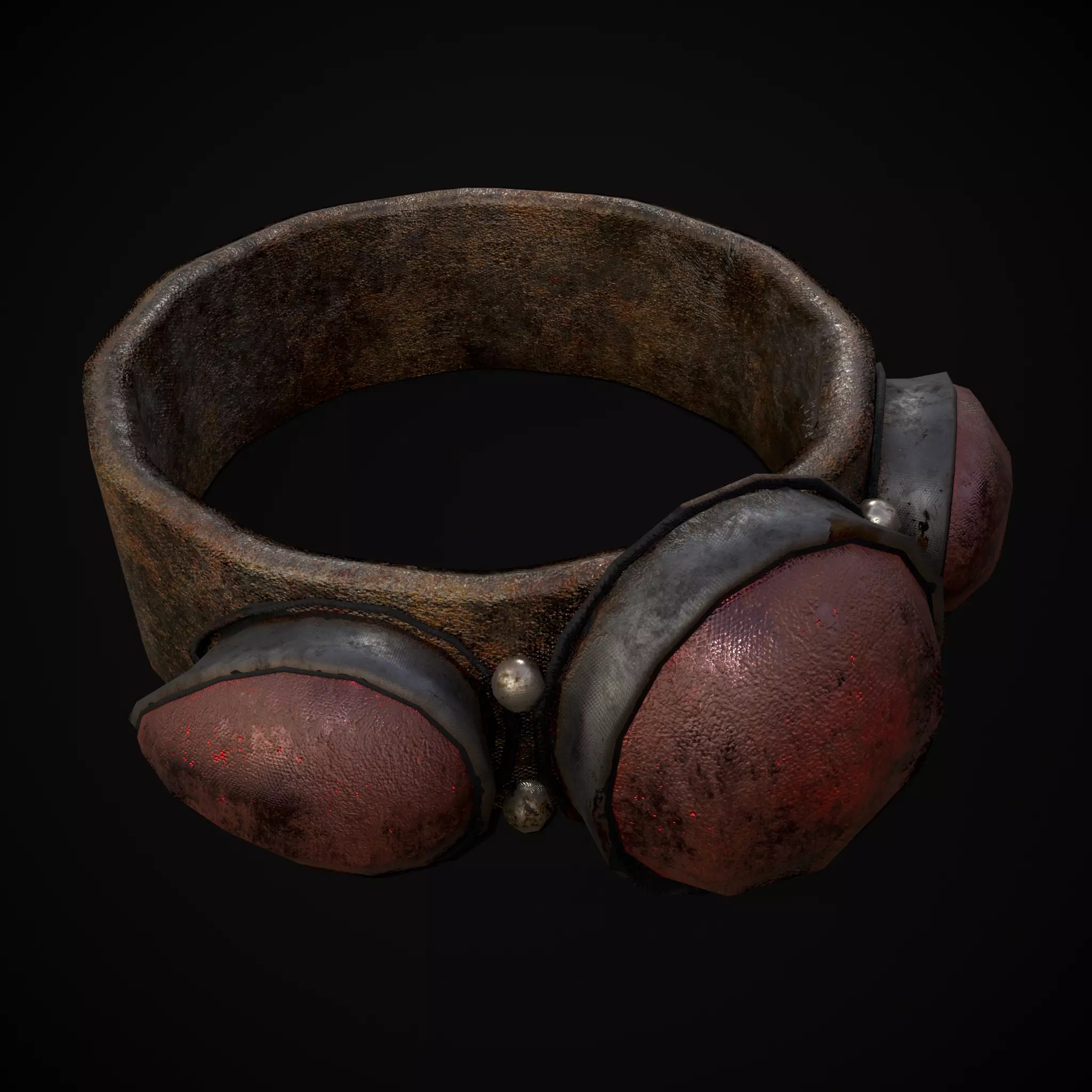 Medieval Ring Free low-poly 3D model_0