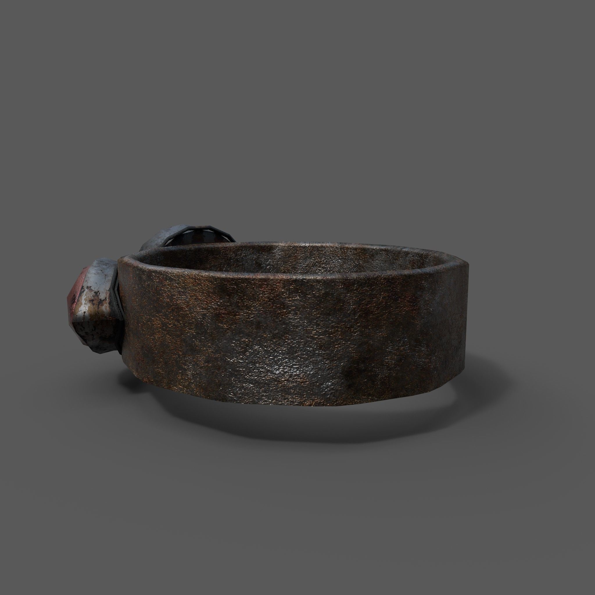 Medieval Ring Free low-poly 3D model_29