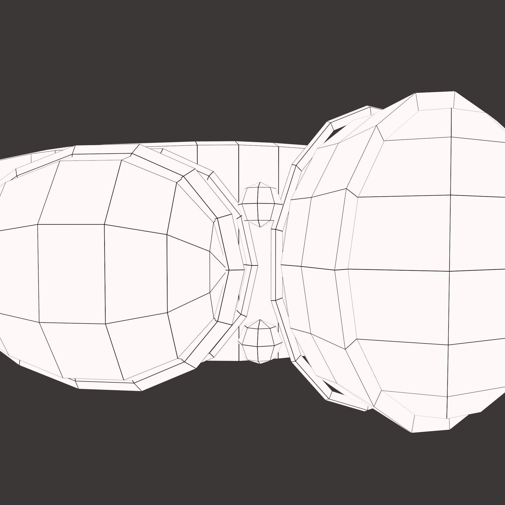 Medieval Ring Free low-poly 3D model_55