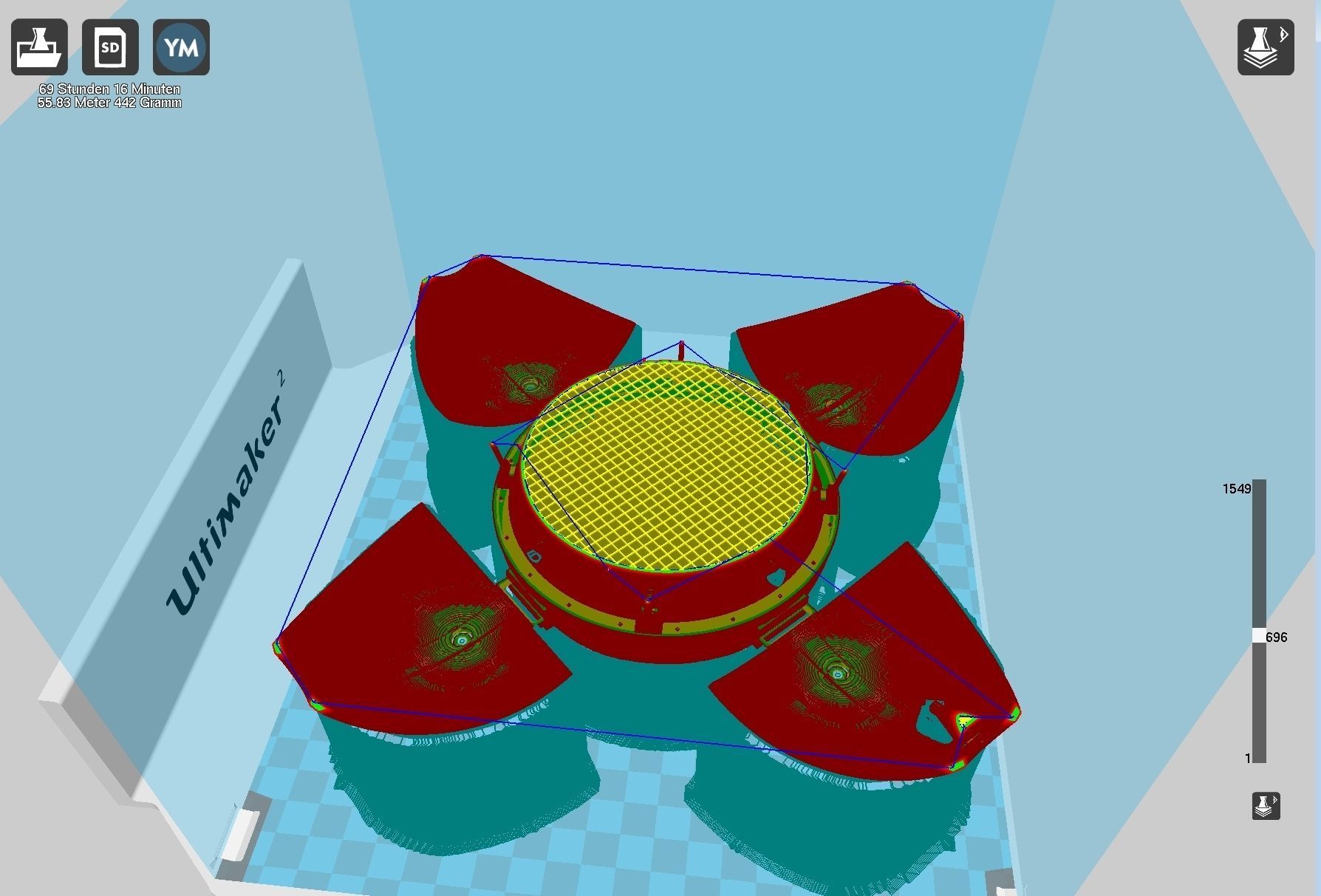 Luna 9 Moon Probe Printable Model 3D print model_28