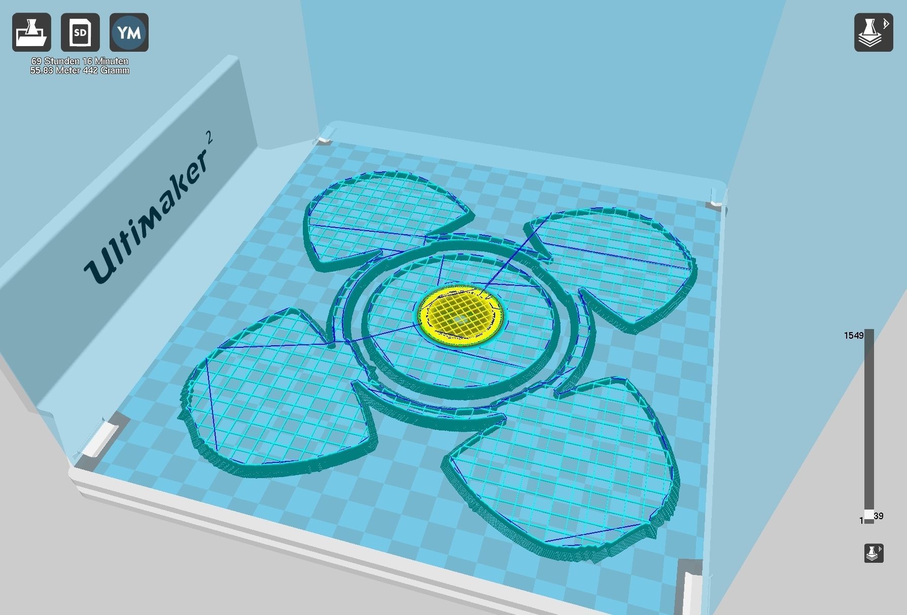 Luna 9 Moon Probe Printable Model 3D print model_36