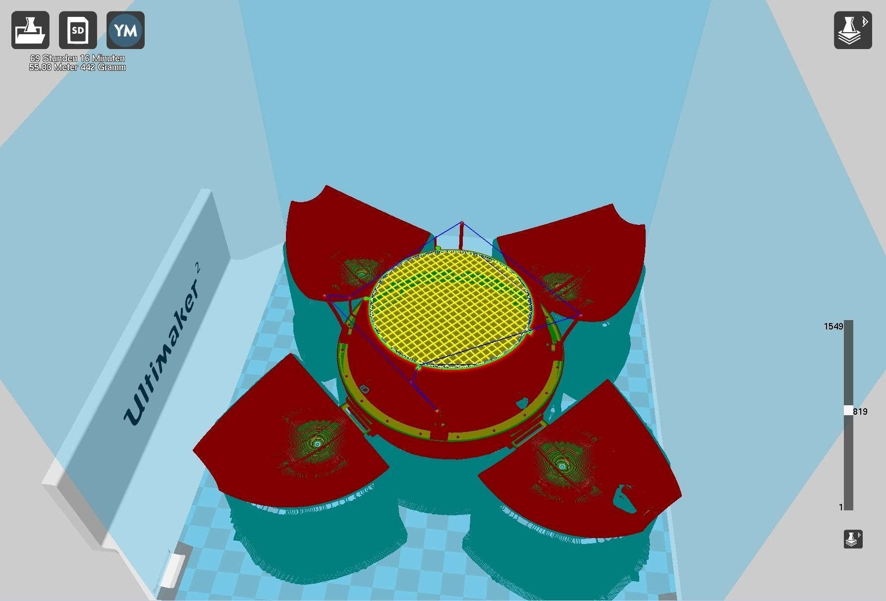 Luna 9 Moon Probe Printable Model 3D print model_27