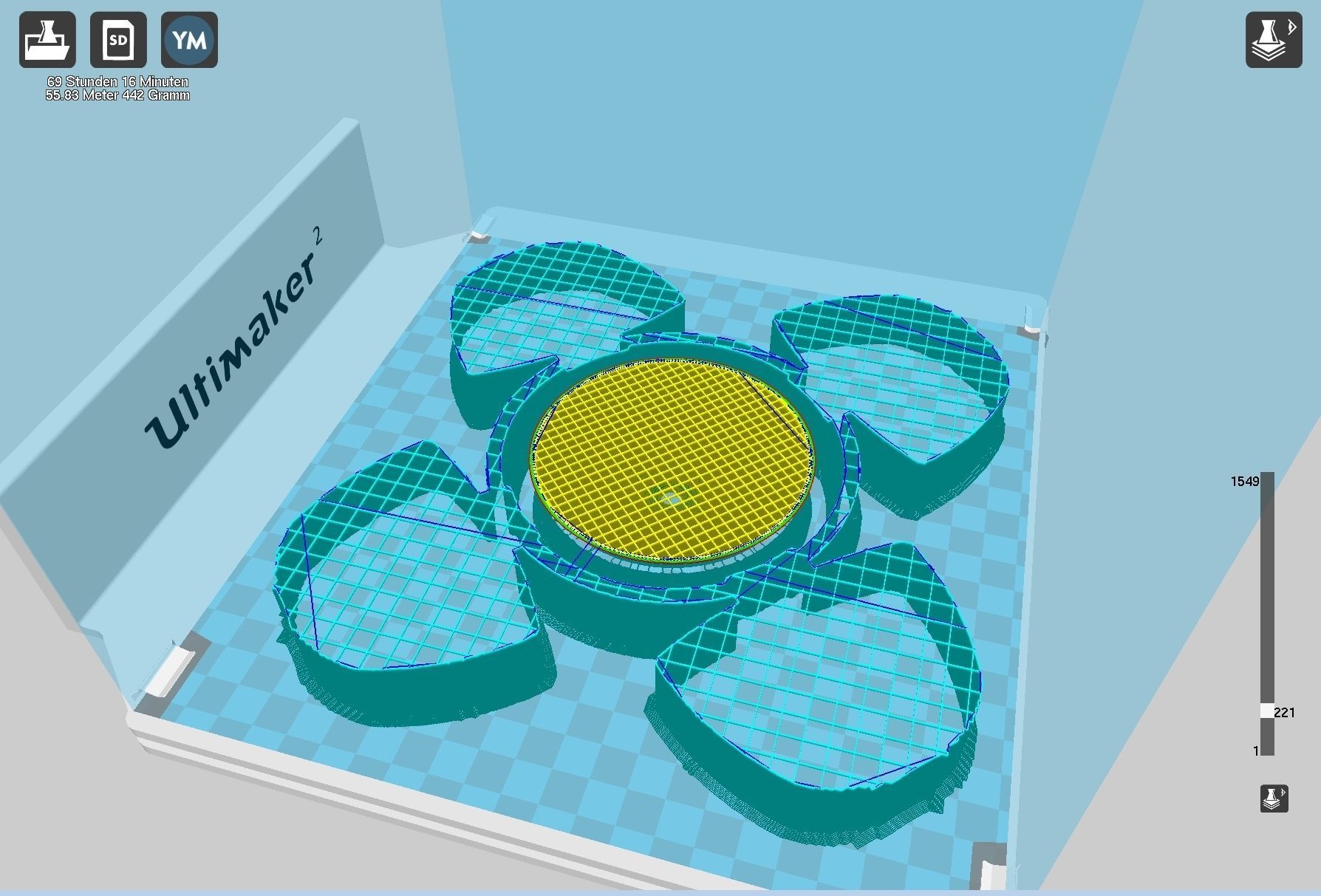 Luna 9 Moon Probe Printable Model 3D print model_33