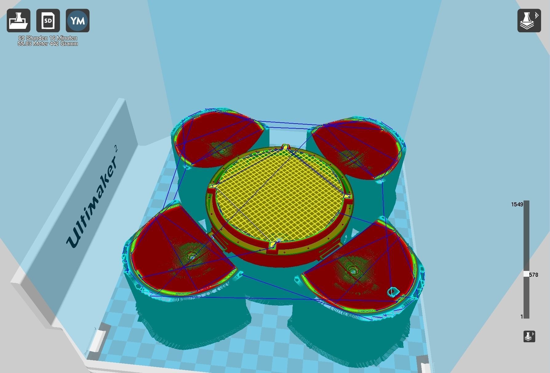 Luna 9 Moon Probe Printable Model 3D print model_29