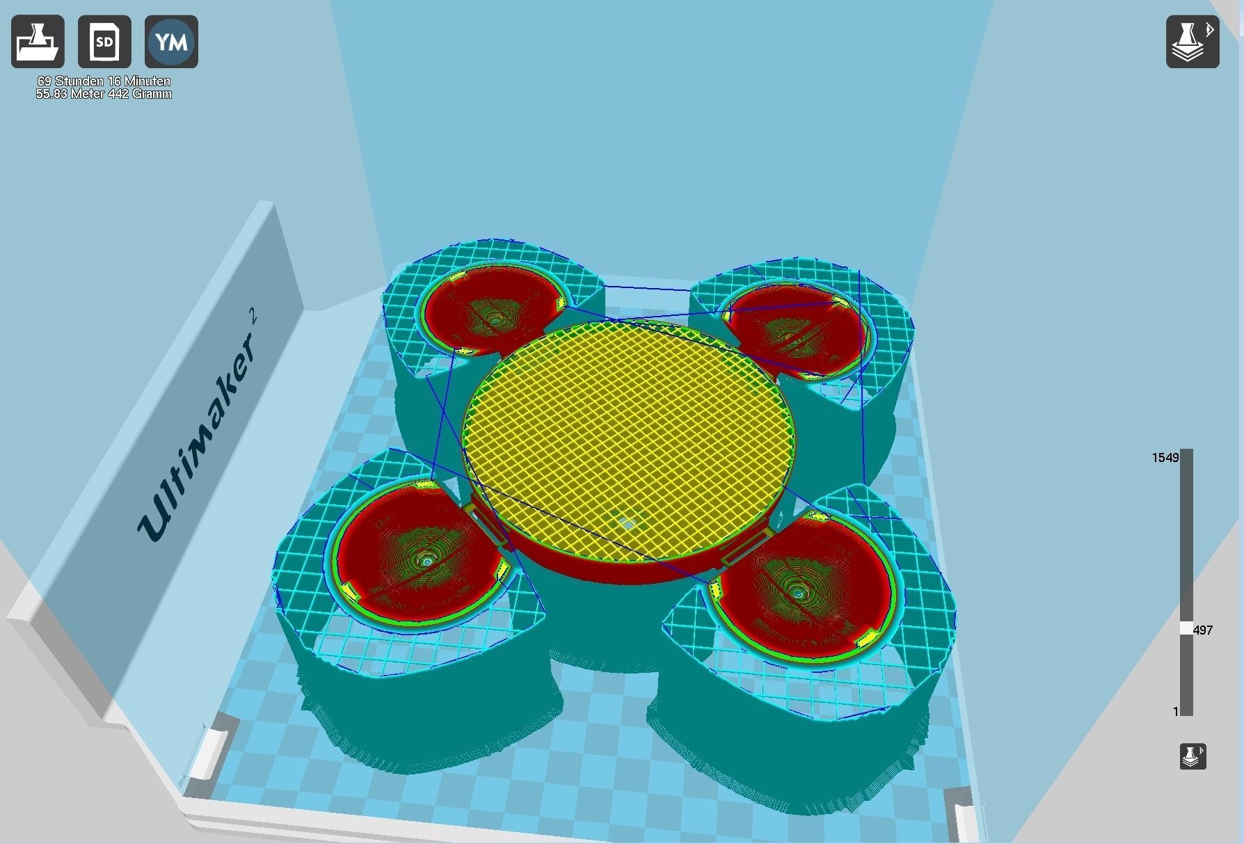Luna 9 Moon Probe Printable Model 3D print model_31