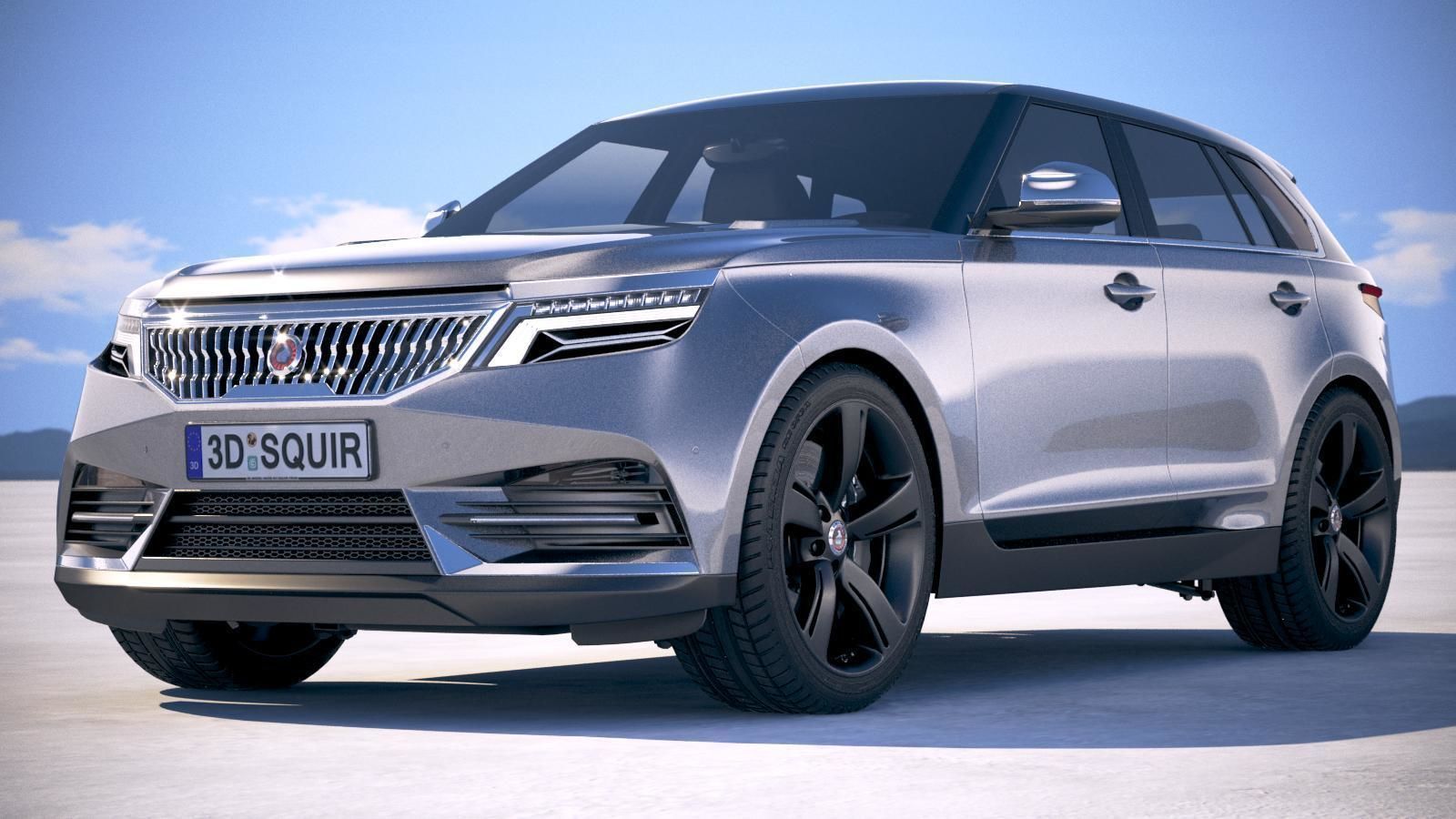 Generic Luxury SUV 2019 3D model_12