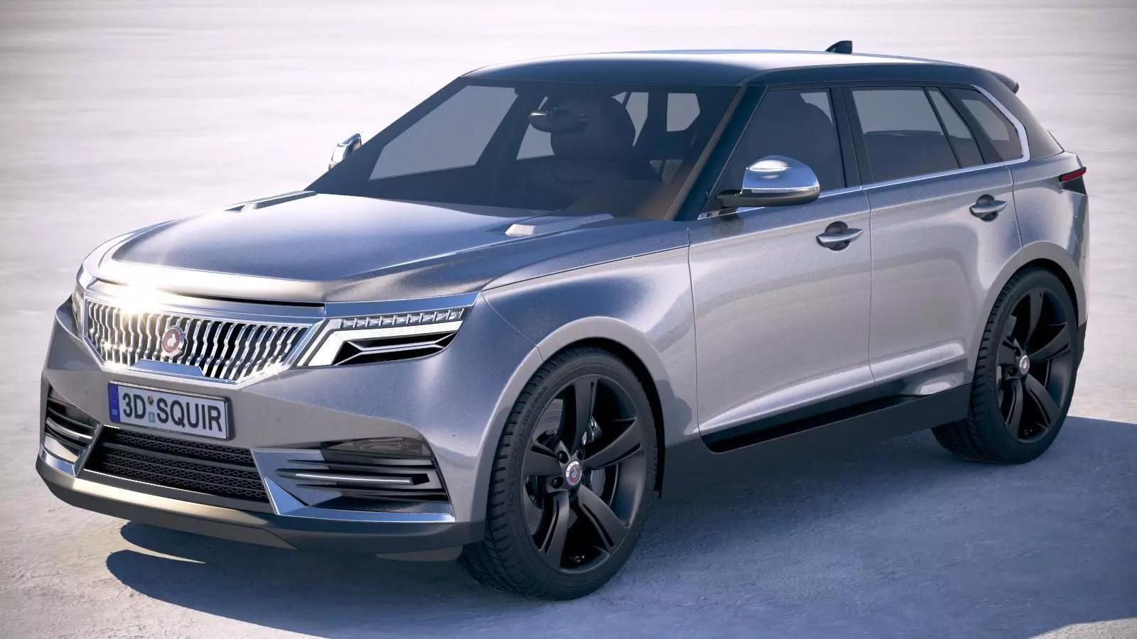 Generic Luxury SUV 2019 3D model_0