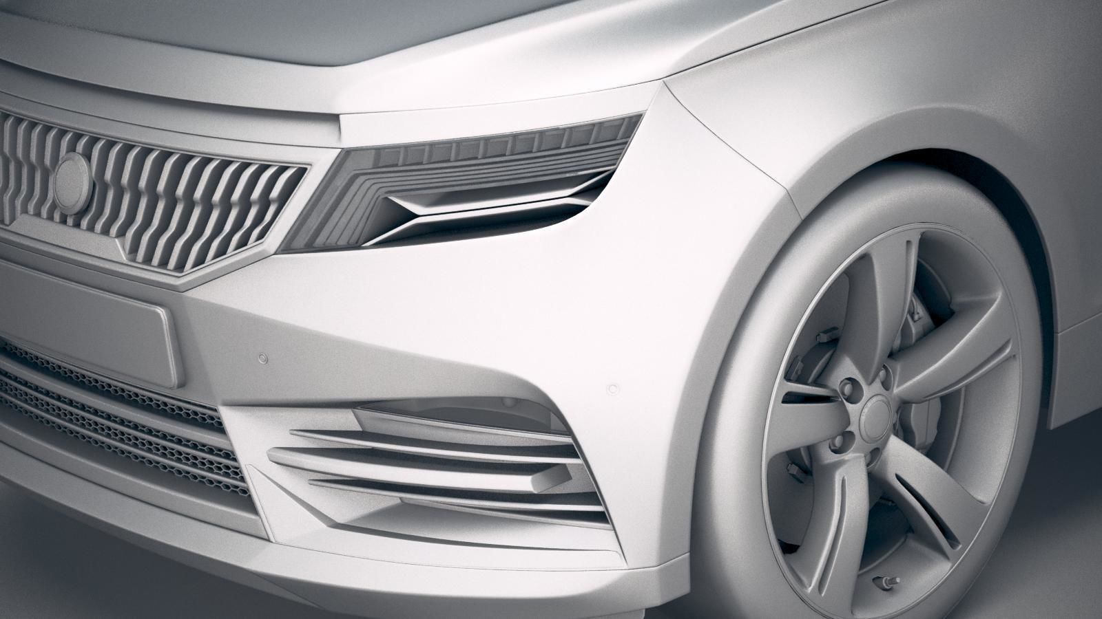 Generic Luxury SUV 2019 3D model_18