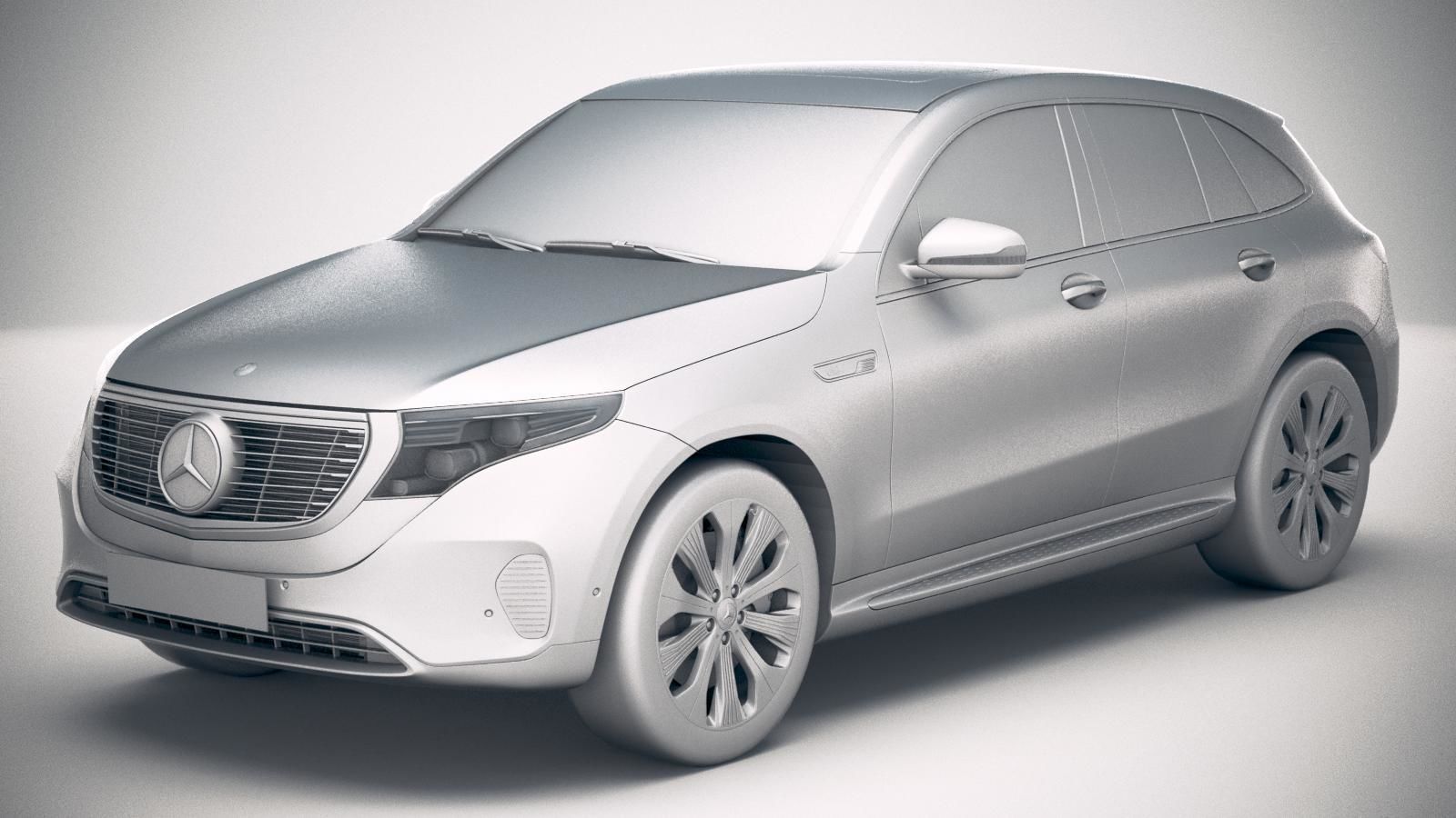 Mercedes-Benz EQC 2020 3D model_17