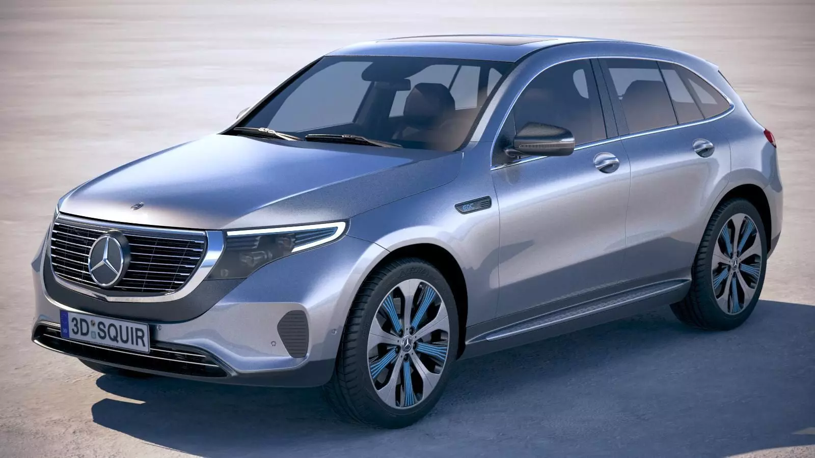 Mercedes-Benz EQC 2020 3D model_0