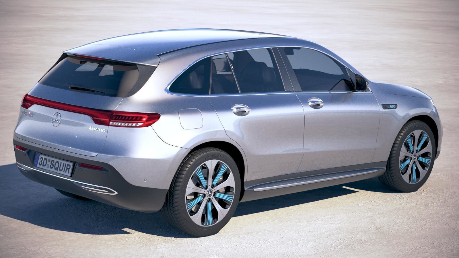 Mercedes-Benz EQC 2020 3D model_4