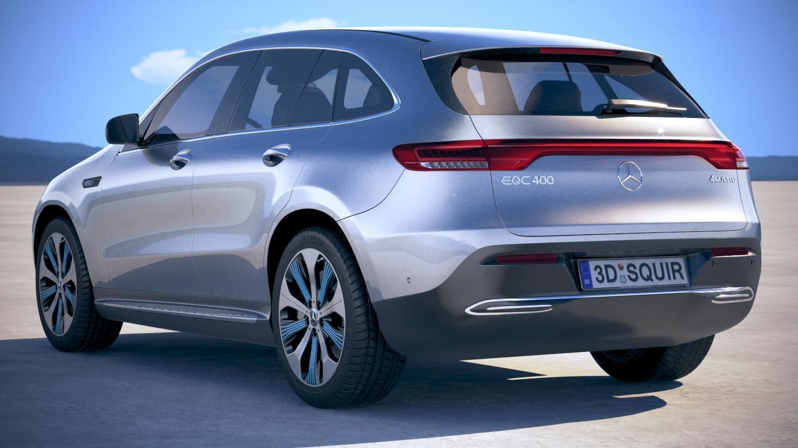 Mercedes-Benz EQC 2020 3D model_13