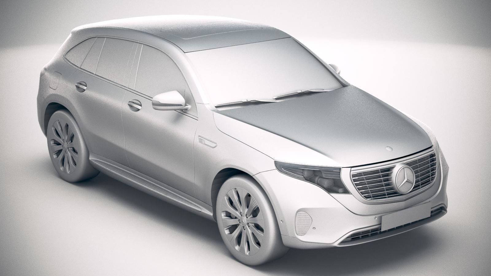 Mercedes-Benz EQC 2020 3D model_21