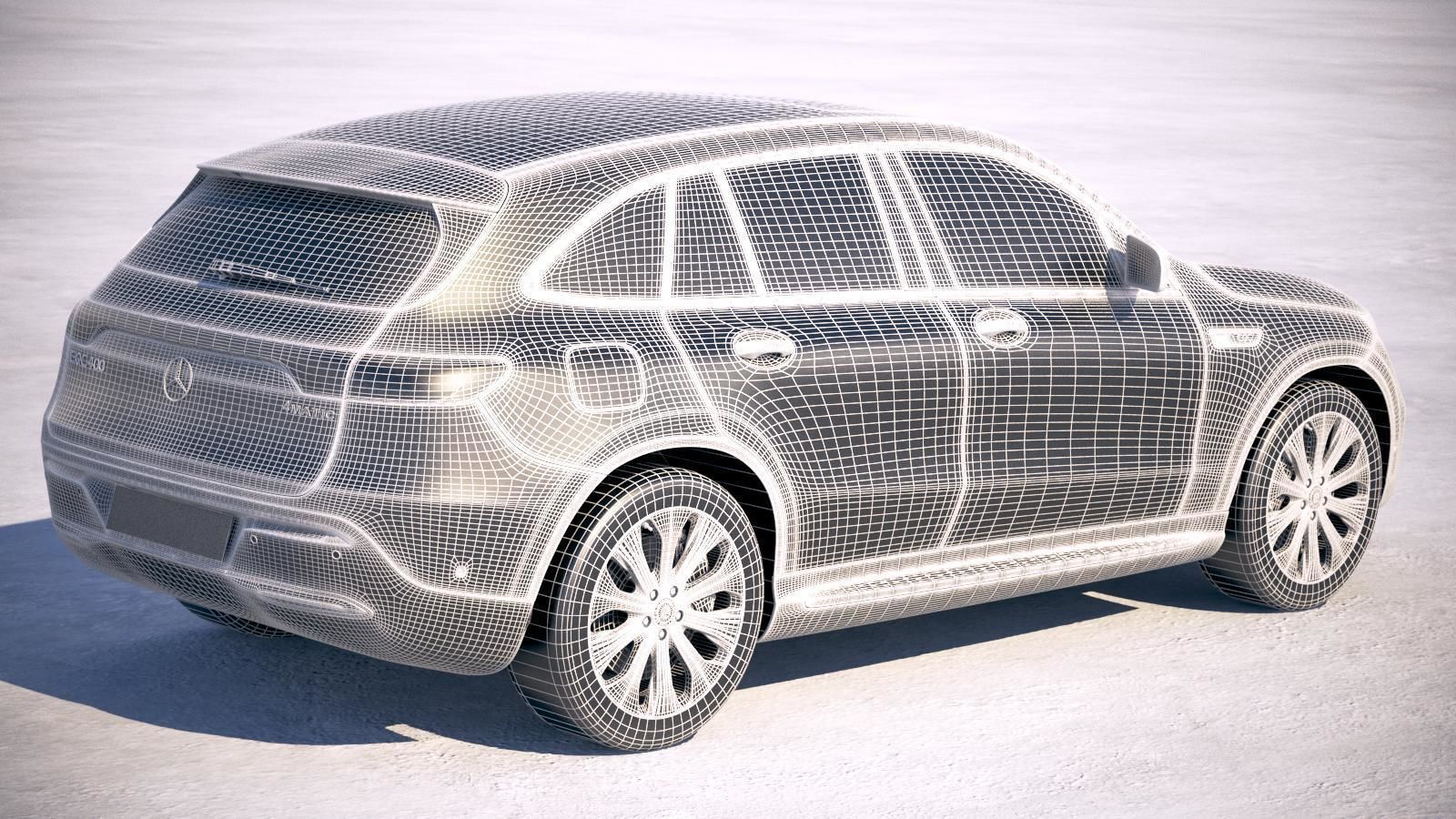 Mercedes-Benz EQC 2020 3D model_25
