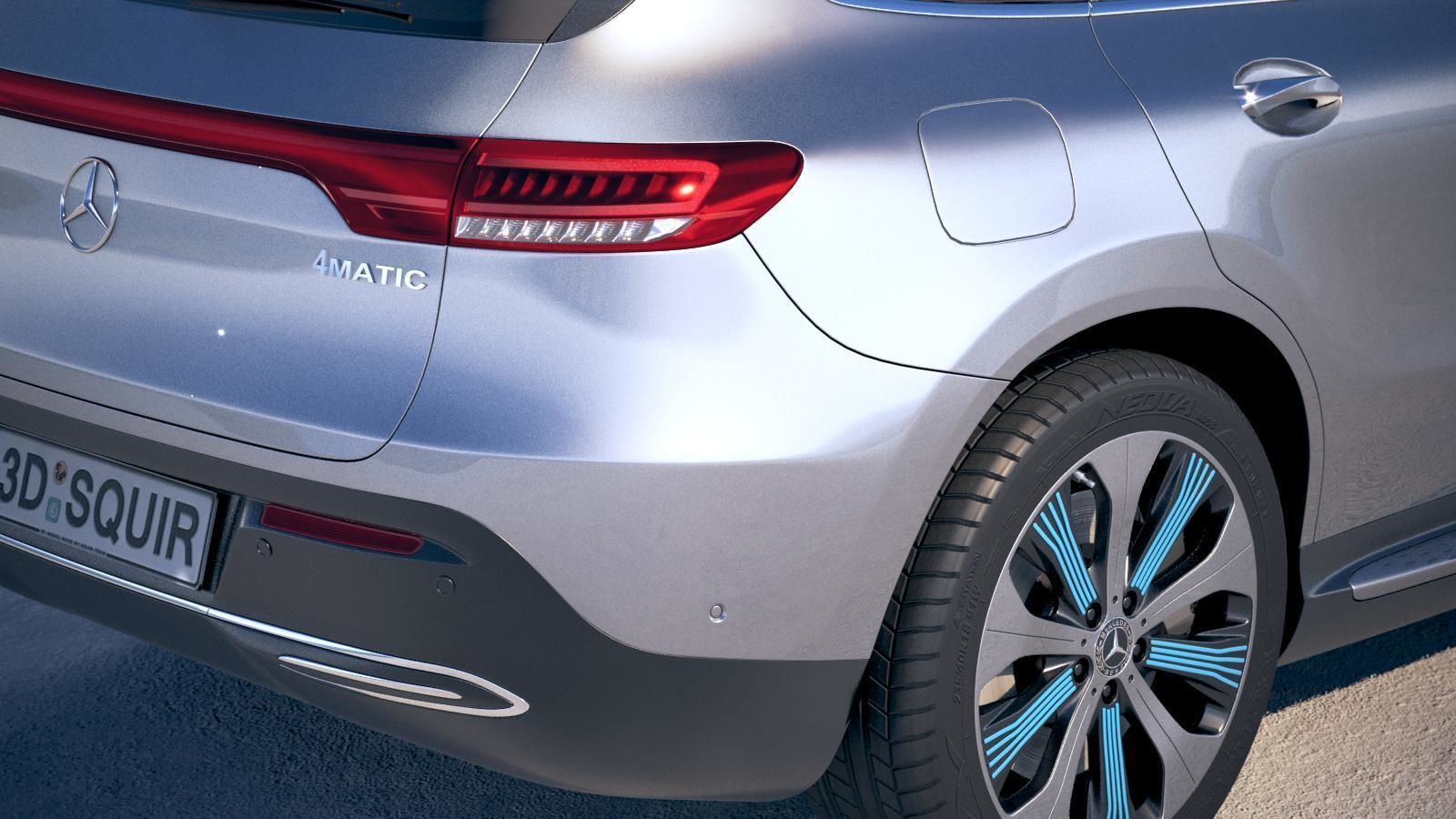 Mercedes-Benz EQC 2020 3D model_3