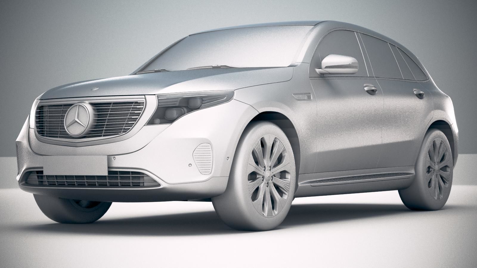 Mercedes-Benz EQC 2020 3D model_22