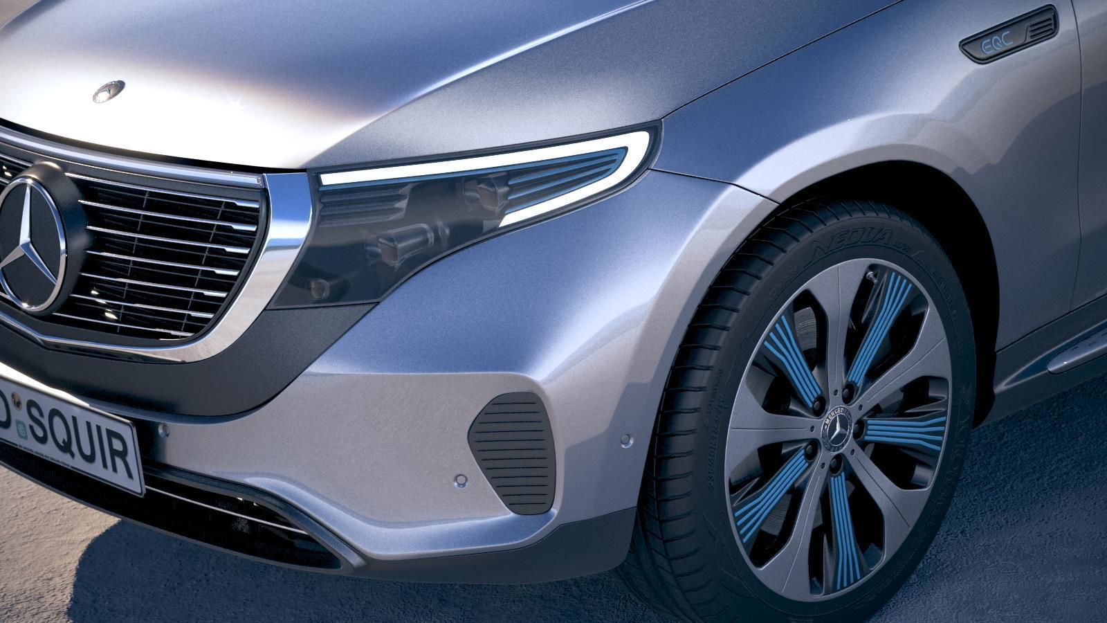 Mercedes-Benz EQC 2020 3D model_2