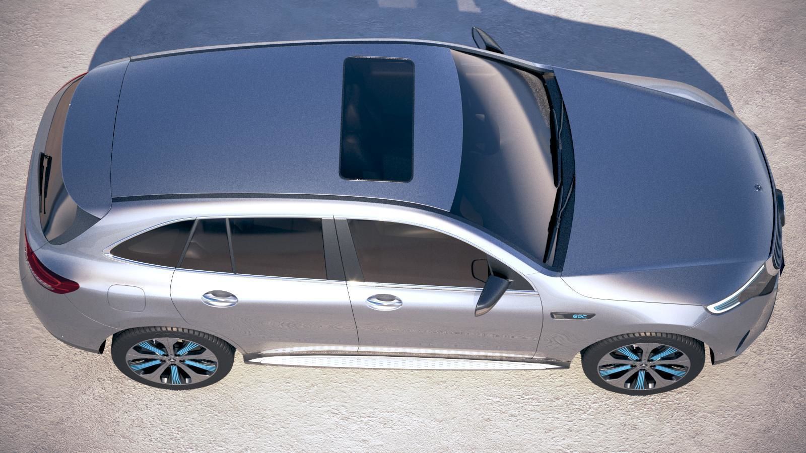 Mercedes-Benz EQC 2020 3D model_7