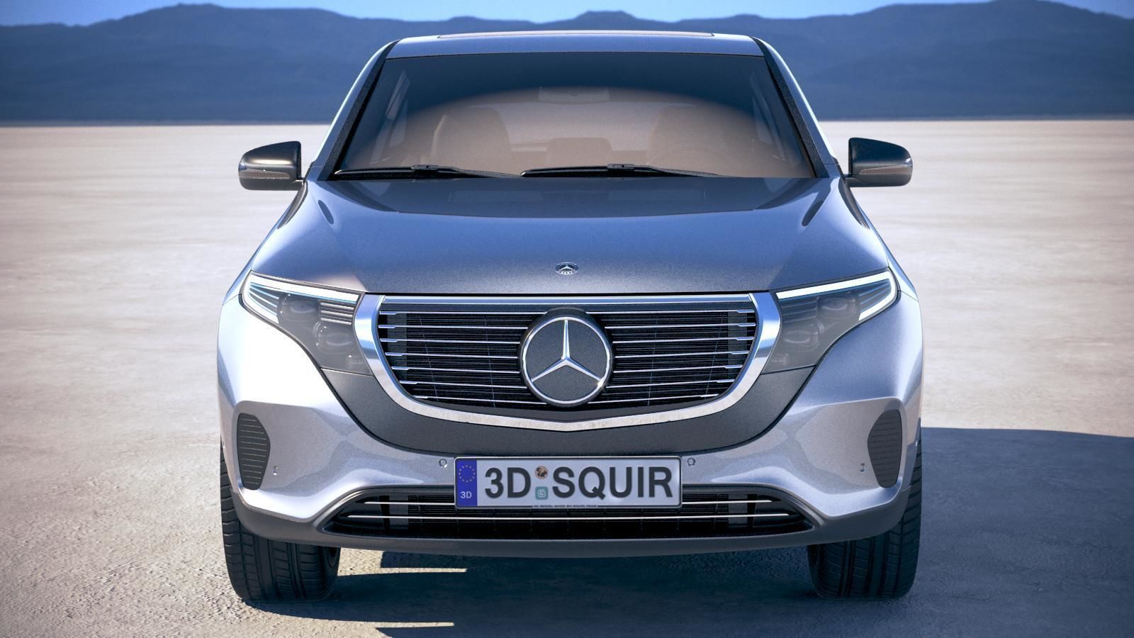 Mercedes-Benz EQC 2020 3D model_9