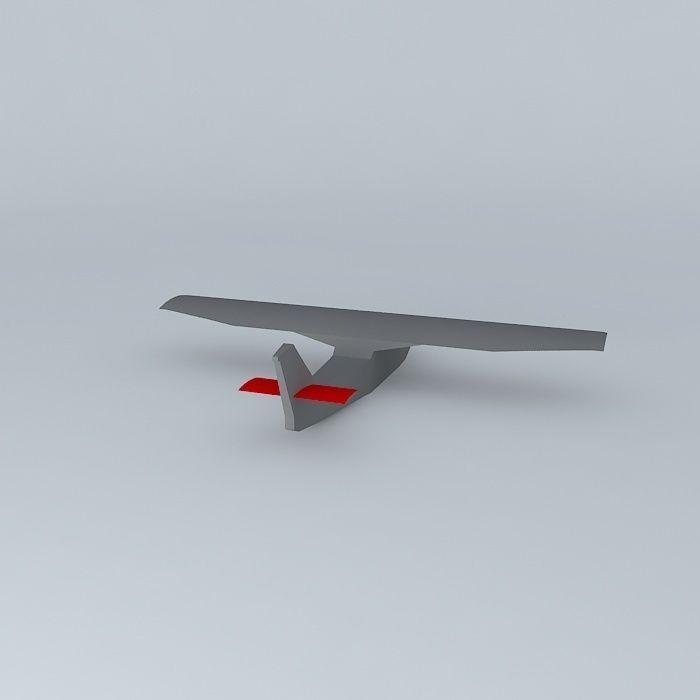 Cesna plane Free 3D model_1