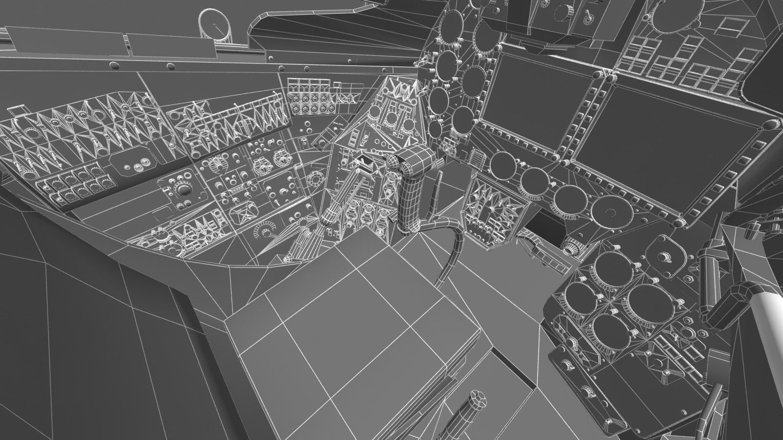 Mil Mi-35M Low-poly 3D model_30