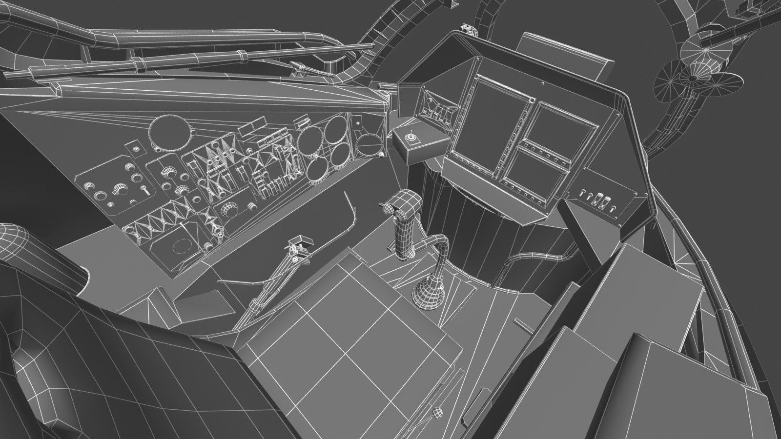 Mil Mi-35M Low-poly 3D model_31
