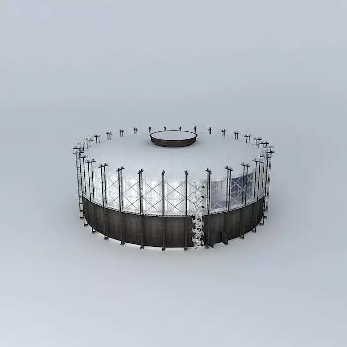 Hala Gong Plynojem Free 3D model
