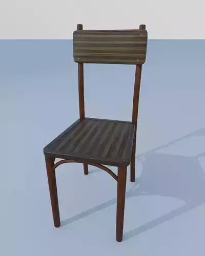 Wooden chair