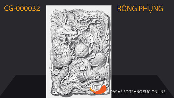 Dragon pendant cnc Free 3D print model