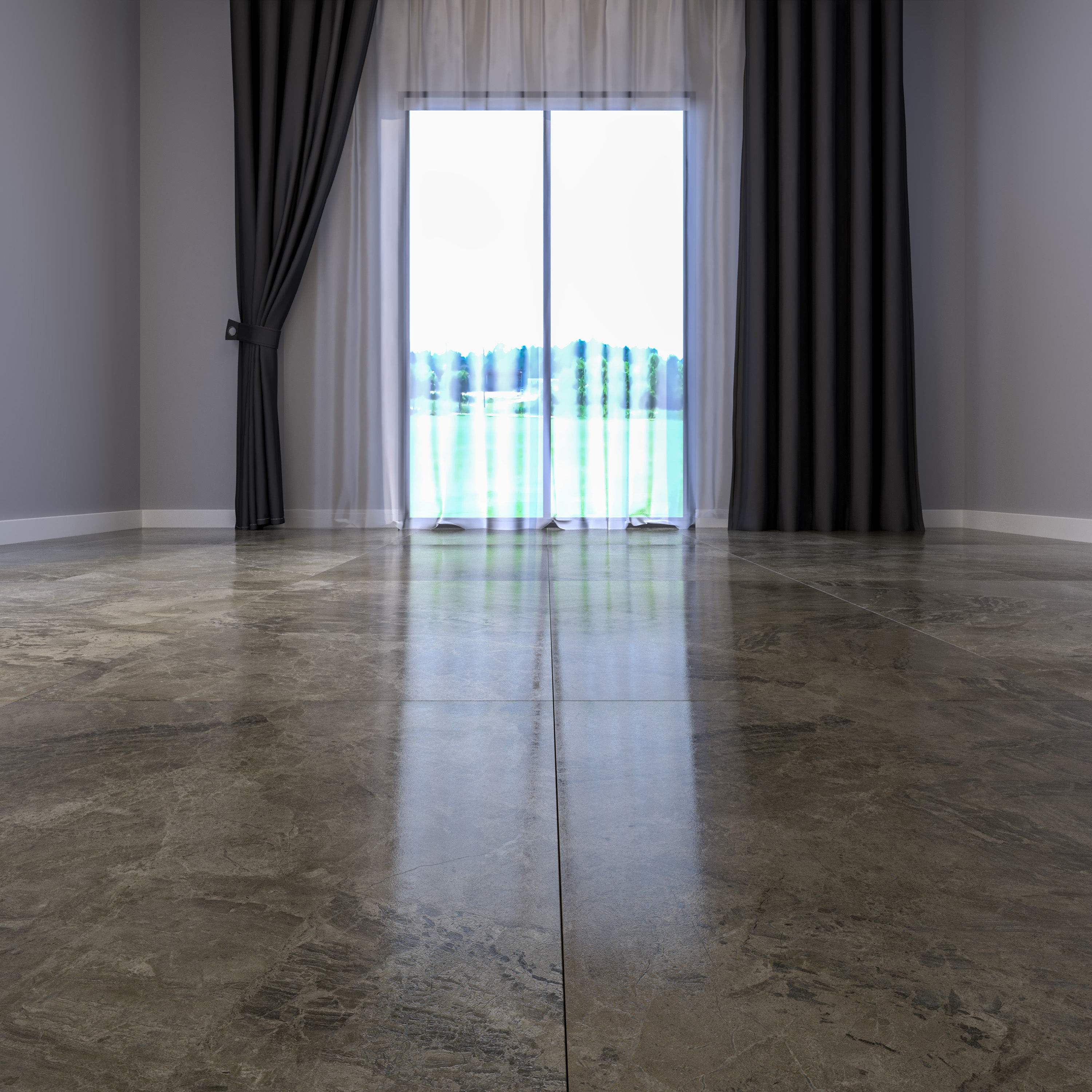 Marble Floor Set 11 3D model_4