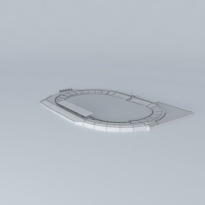 Stadion TJ Trinec Free 3D model_3