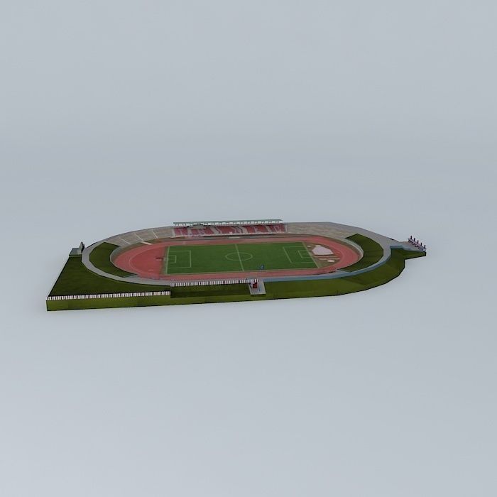 Stadion TJ Trinec Free 3D model_2