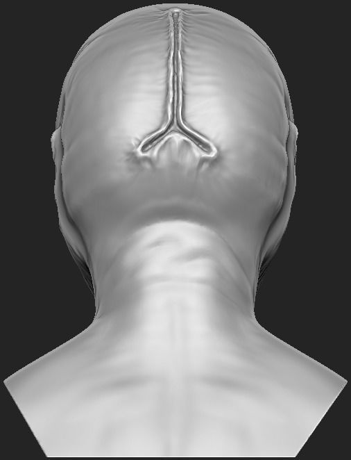 Chatterer Hellraiser Bust 3D print model_2