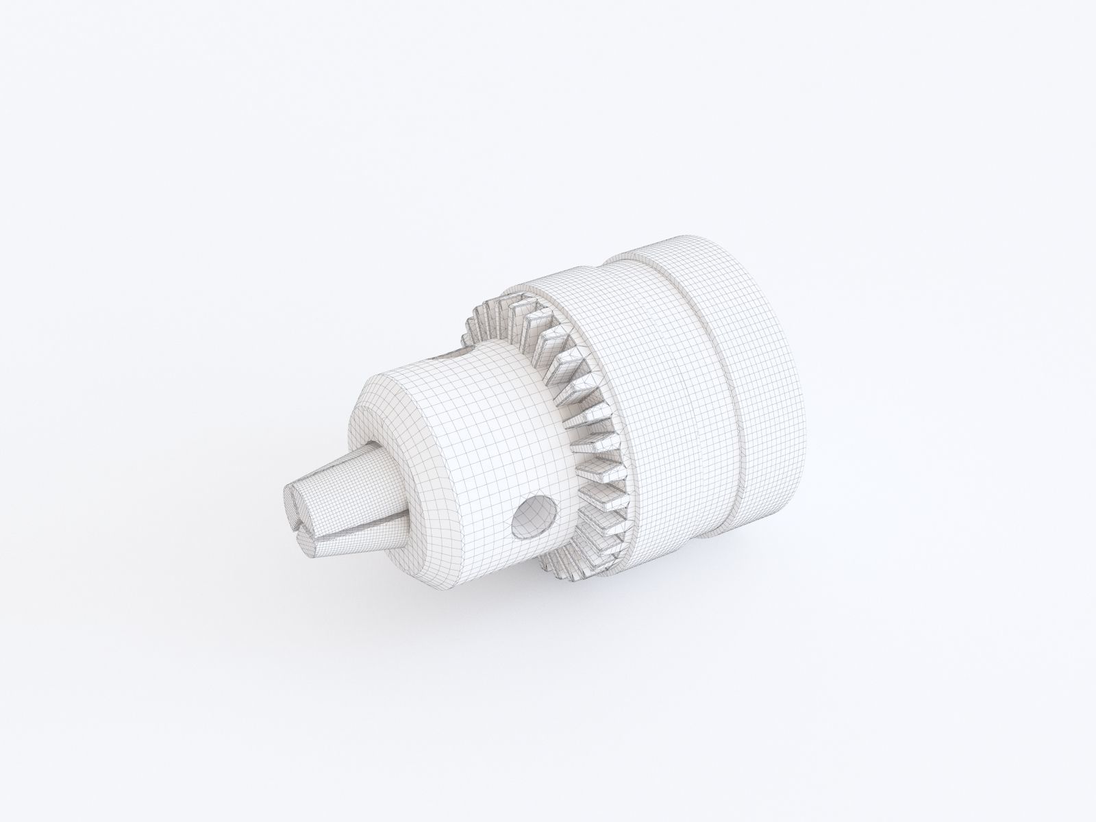 Clamping chuck dril 02 3D model_1