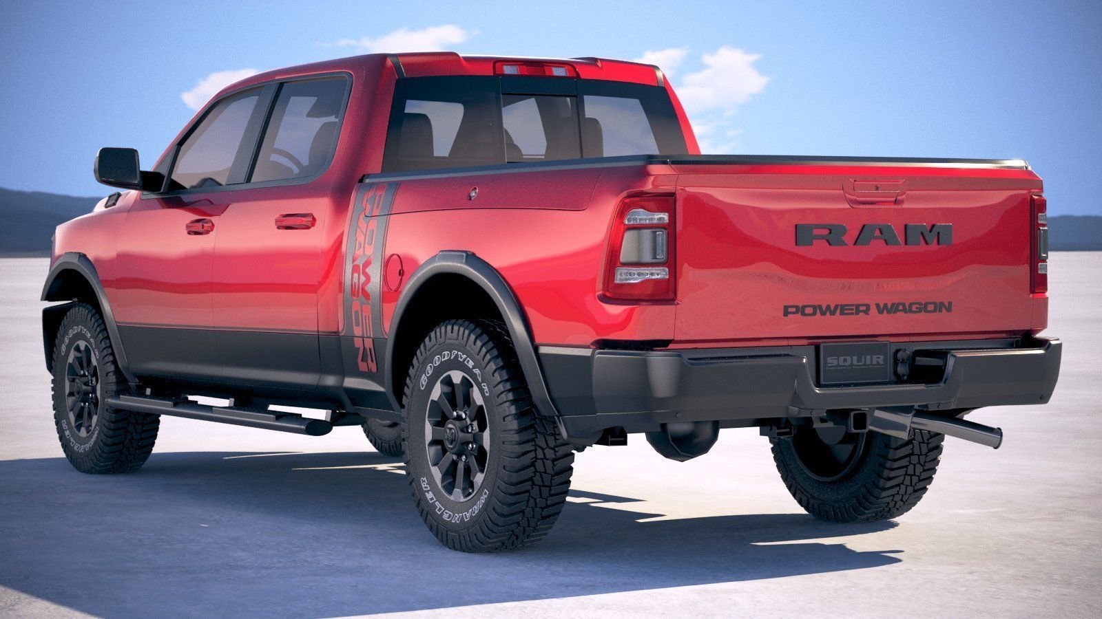 RAM Power Wagon 2019 3D model_13