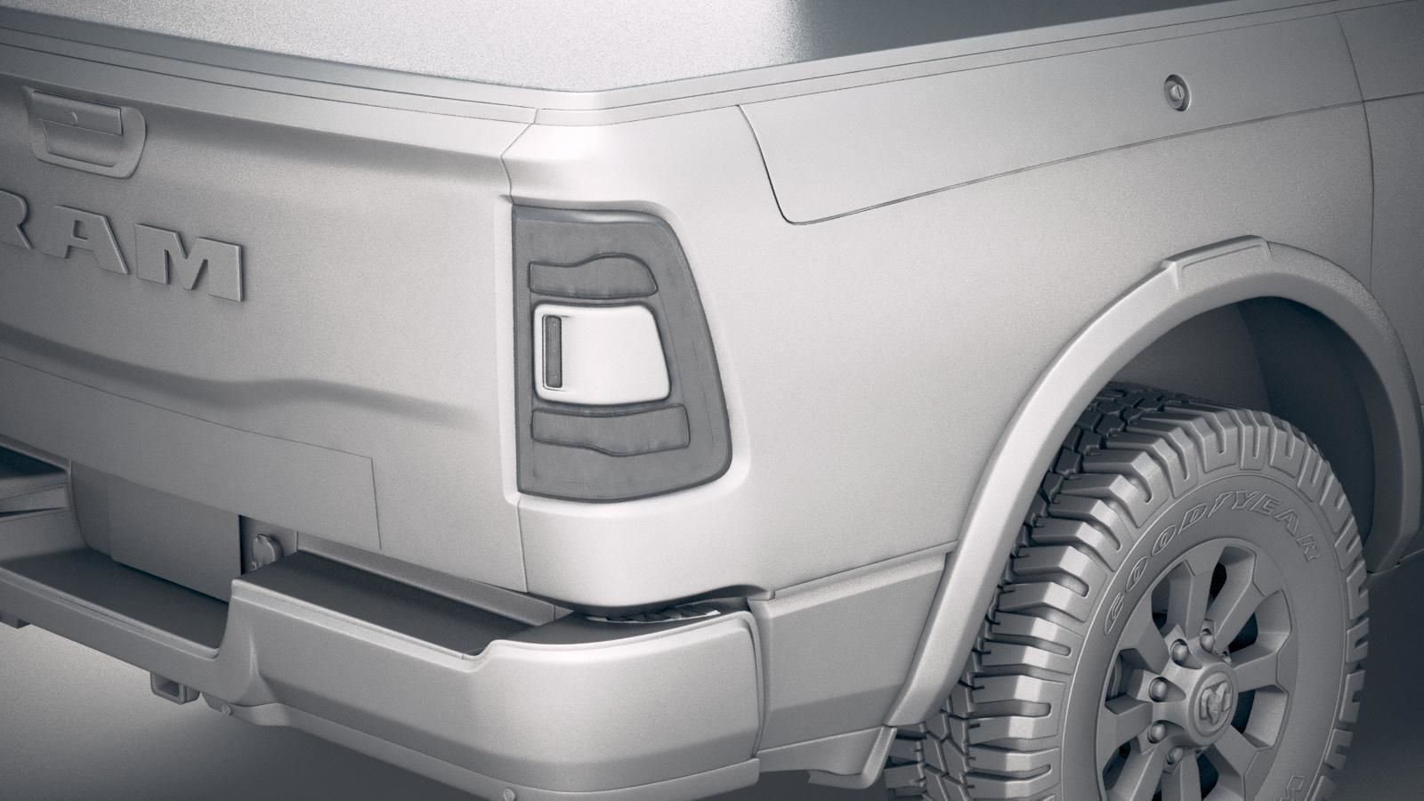 RAM Power Wagon 2019 3D model_19