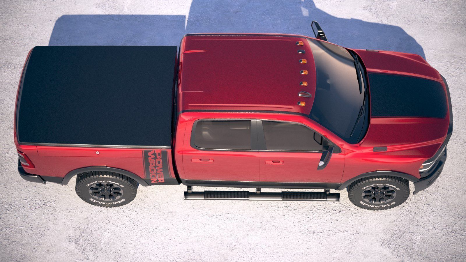 RAM Power Wagon 2019 3D model_7