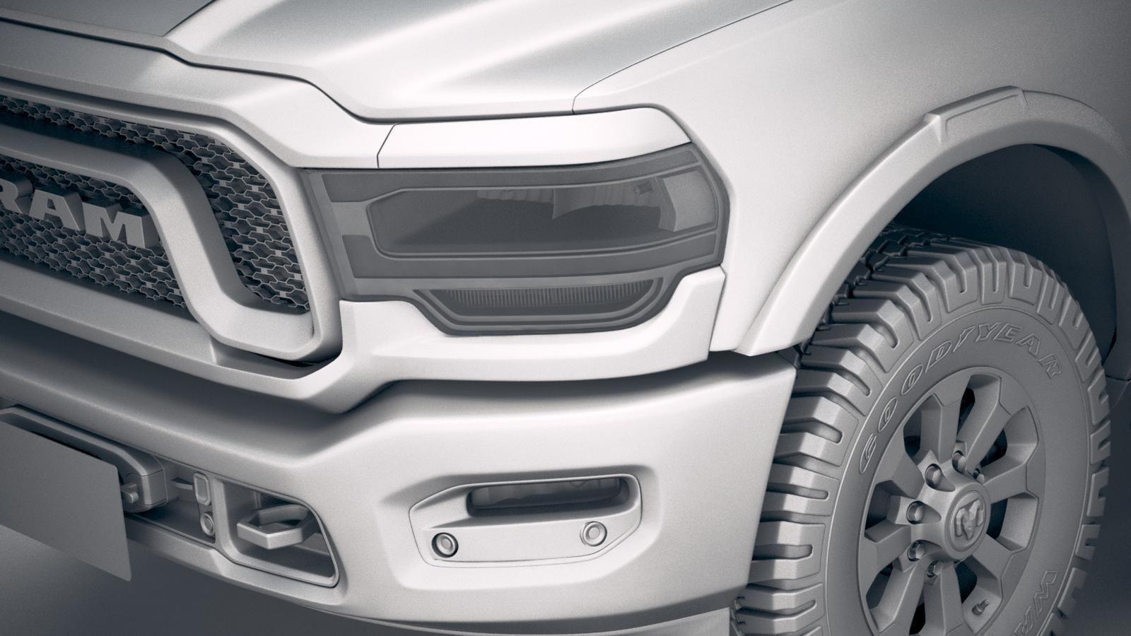 RAM Power Wagon 2019 3D model_18