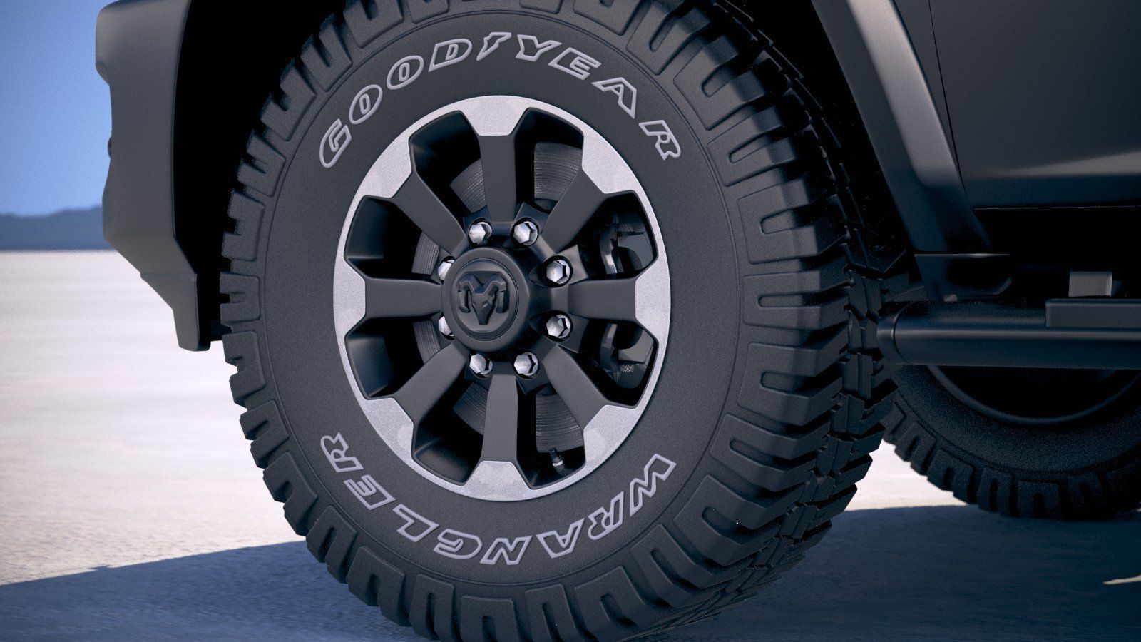 RAM Power Wagon 2019 3D model_14