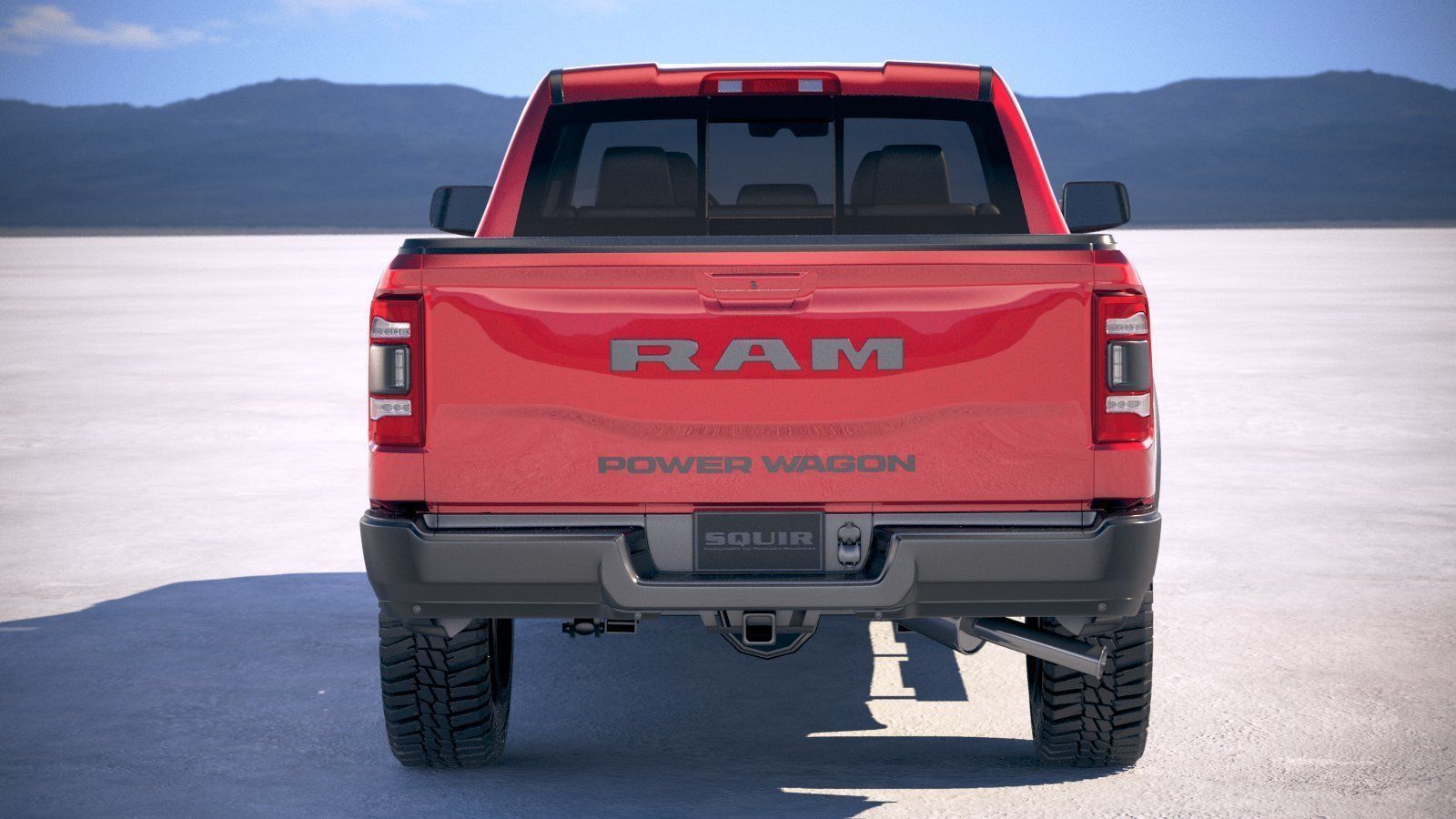 RAM Power Wagon 2019 3D model_10