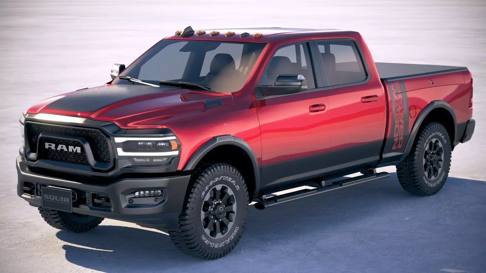 RAM Power Wagon 2019 3D model_0