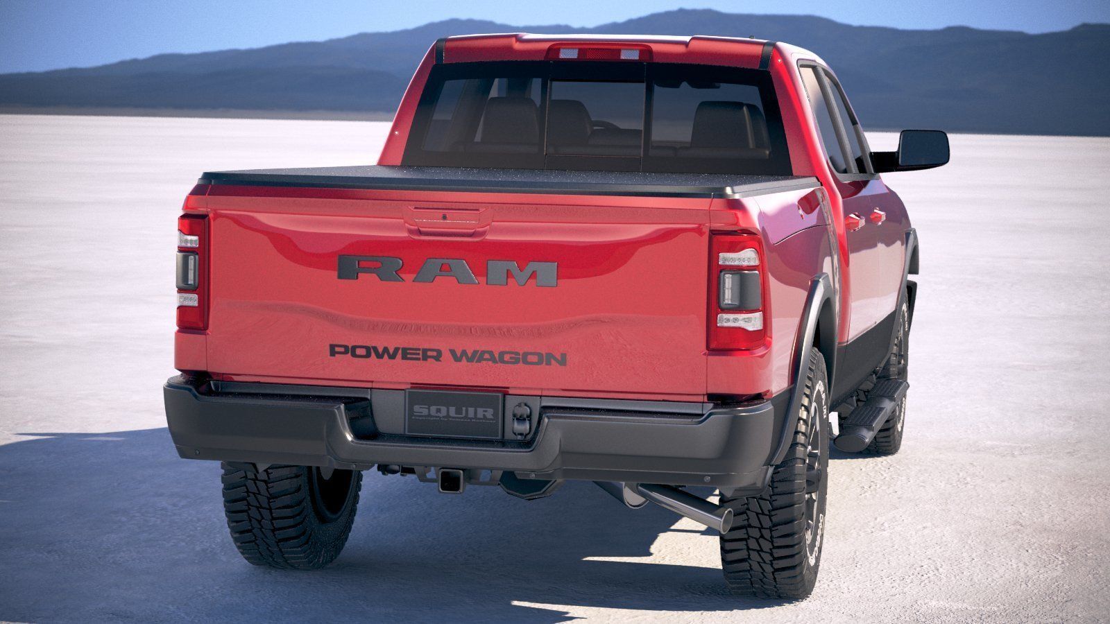 RAM Power Wagon 2019 3D model_5