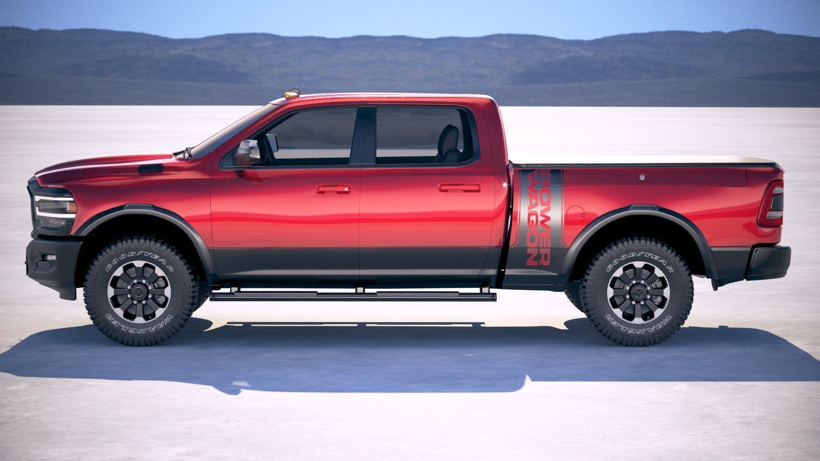 RAM Power Wagon 2019 3D model_6