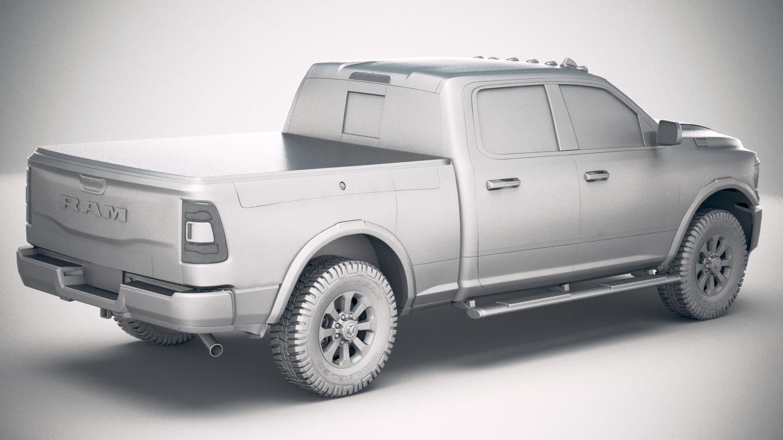 RAM Power Wagon 2019 3D model_20