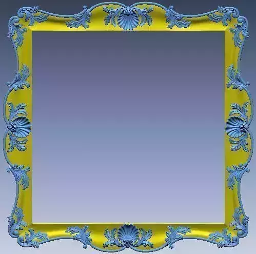 Frame decorative design 3D print model