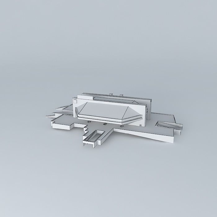 ČEZ Arena Free 3D model_4